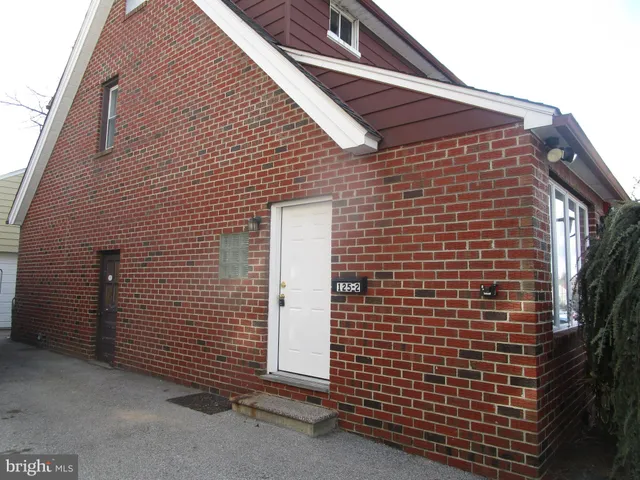 a view of front door