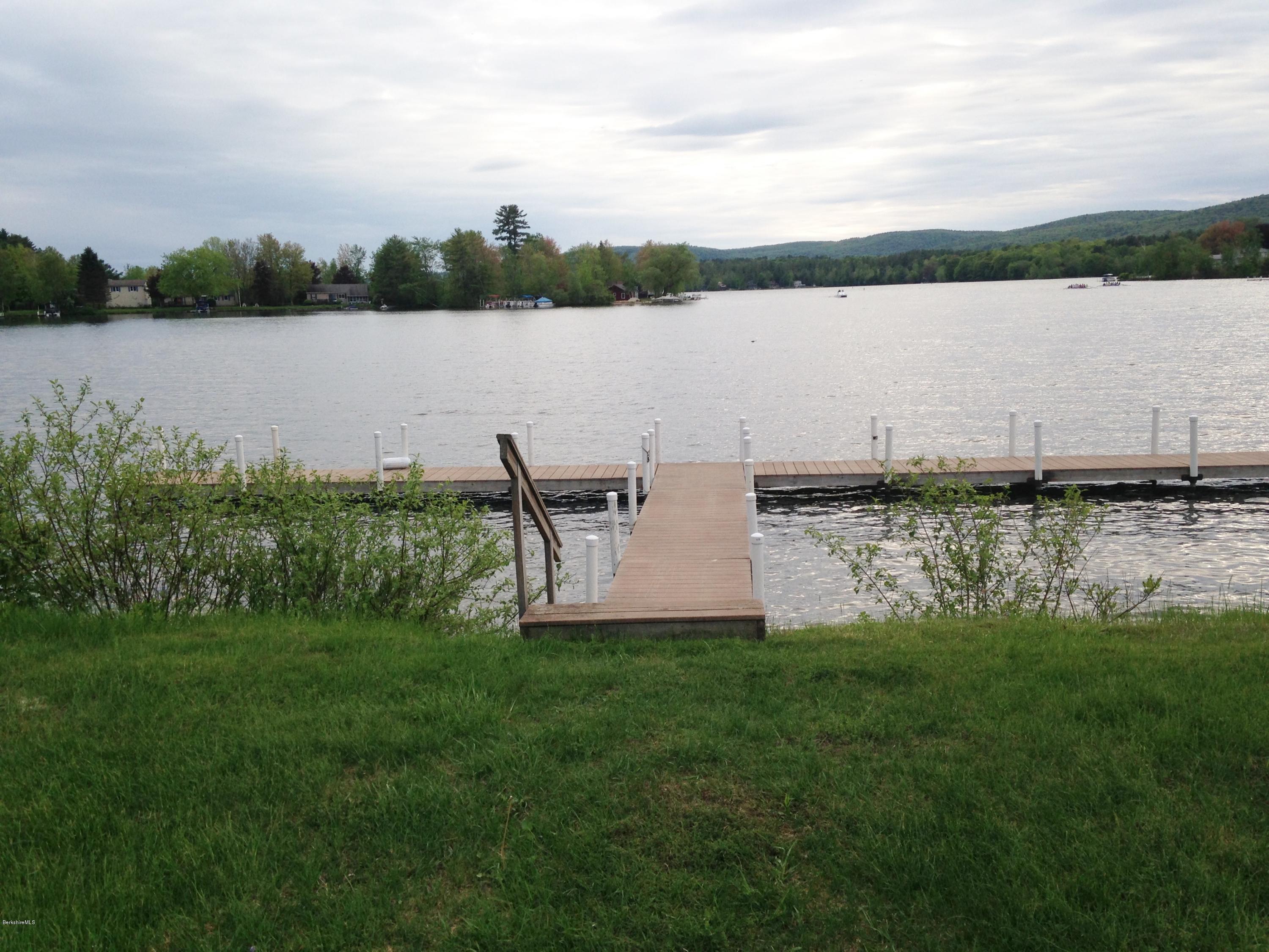 4 Onota Lane, Unit 2 Pittsfield, MA 01201 - Photo 14 of 17 a view of a lake from a yard