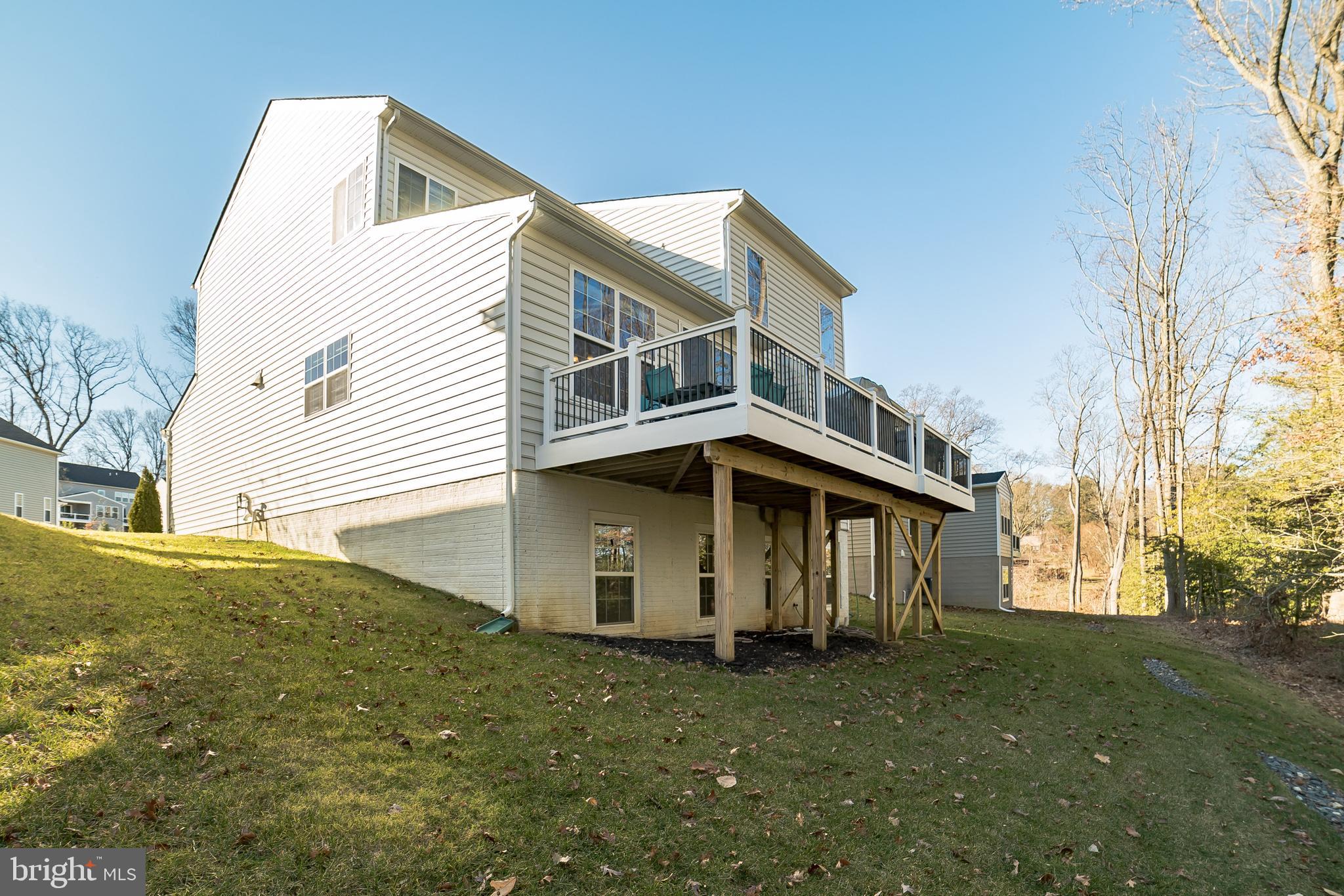 163 Moore Road Arnold, MD 21012 - Photo 31 of 35 Rear view maintenance free deck