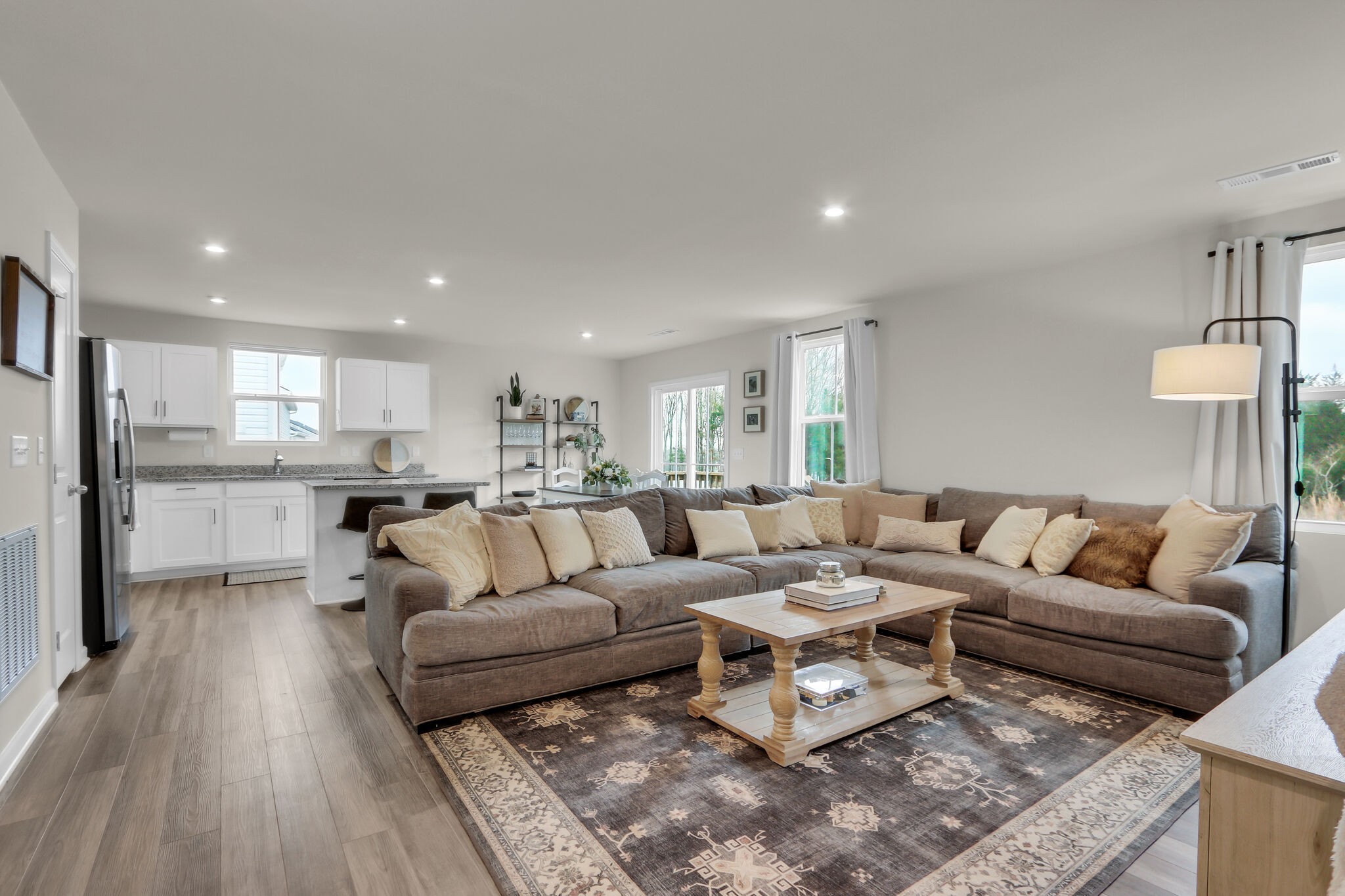 1732 Quail Run Way Spring Hill Spring Hill, TN 37174 - Photo 1 of 28 a living room with furniture and a wooden floor