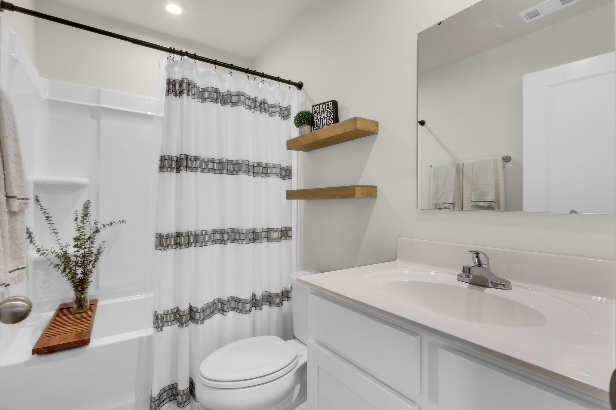 1732 Quail Run Way Spring Hill Spring Hill, TN 37174 - Photo 22 of 28 a bathroom with a sink toilet and shower