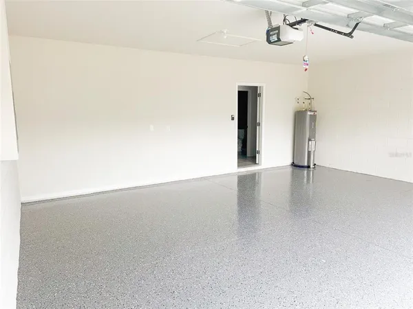 an empty room with a empty space