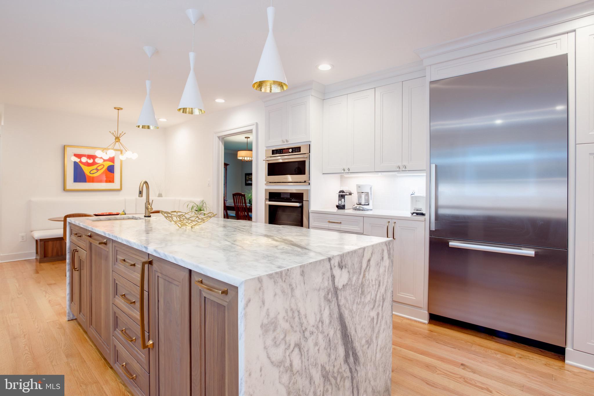 1960 Barton Hill Road Reston, VA 20191 - Photo 24 of 92 Suede Marble Waterfall Countertops...All Miele