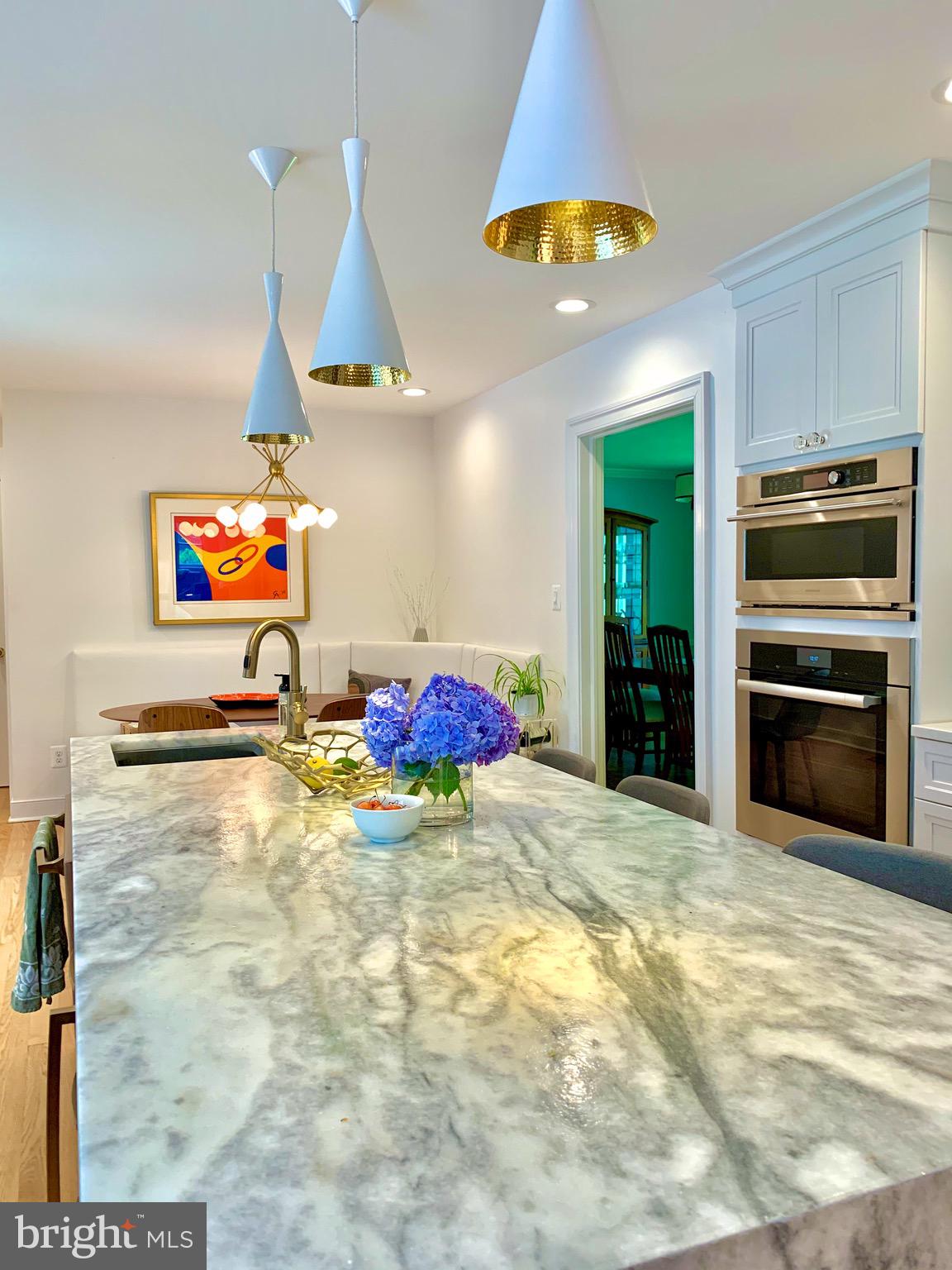 1960 Barton Hill Road Reston, VA 20191 - Photo 27 of 92 Suede Marble Waterfall Countertops...All Miele