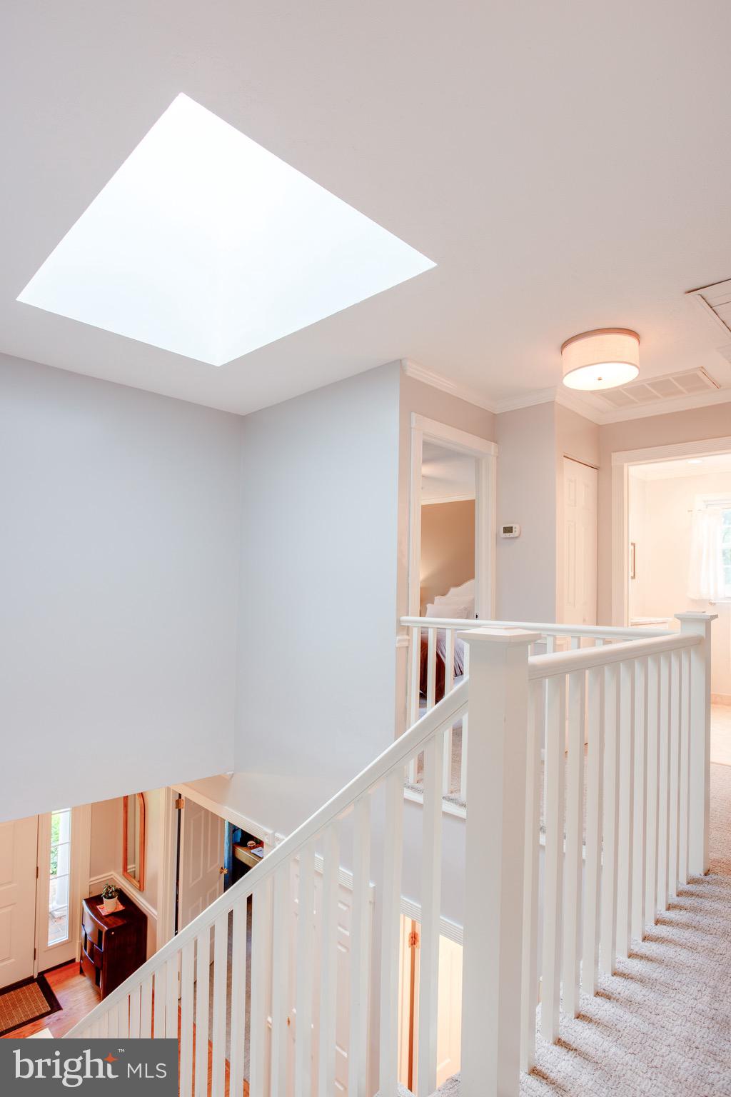 1960 Barton Hill Road Reston, VA 20191 - Photo 50 of 92 New Banisters with Skylight