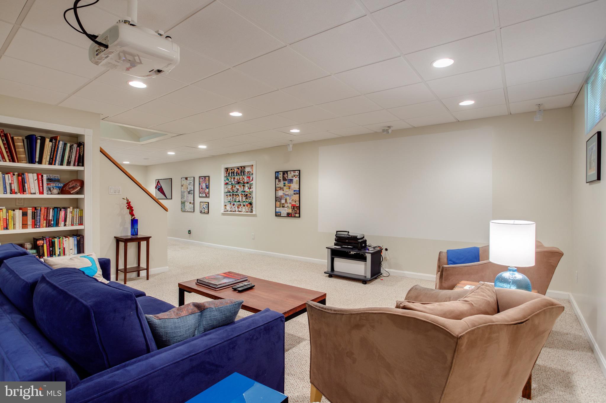1960 Barton Hill Road Reston, VA 20191 - Photo 76 of 92 Lower Level Recreation Room