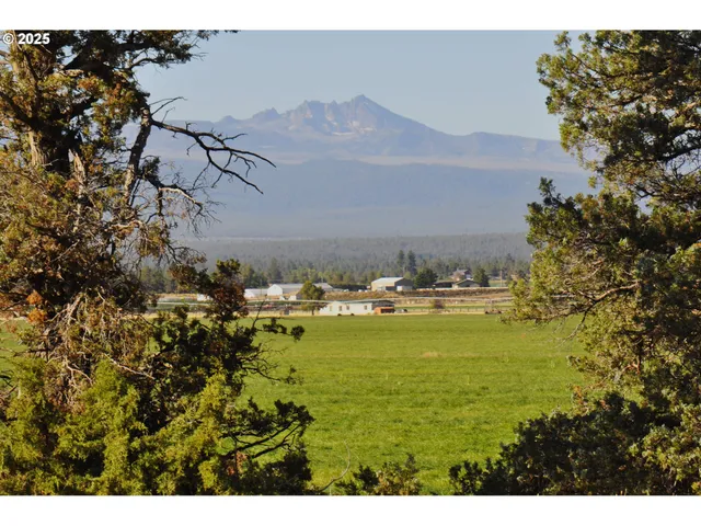 a view of an ocean and a mountain