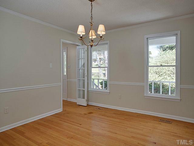 3933 Swarthmore Road Durham, NC 27707 - Photo 4 of 24 Spacious formal dining room.
