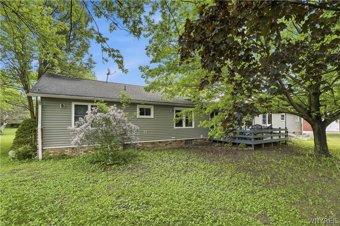 9950 Harper Road Darien, NY 14036 - Photo 4 of 50 Rear of home