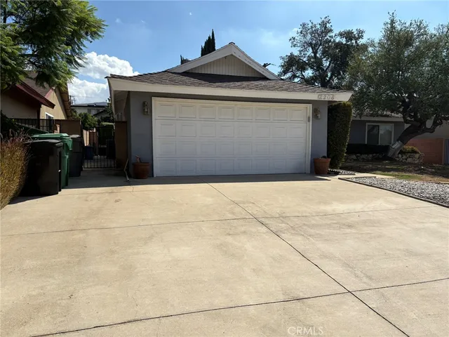 a front view of a house with entryway