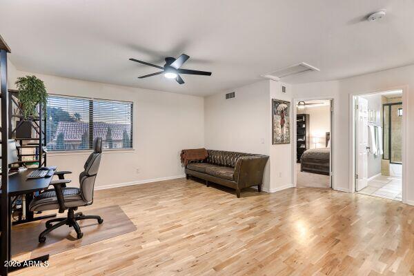 1609 East Mohawk Lane Phoenix, AZ 85024 - Photo 17 of 31 a living room with furniture and a flat screen tv