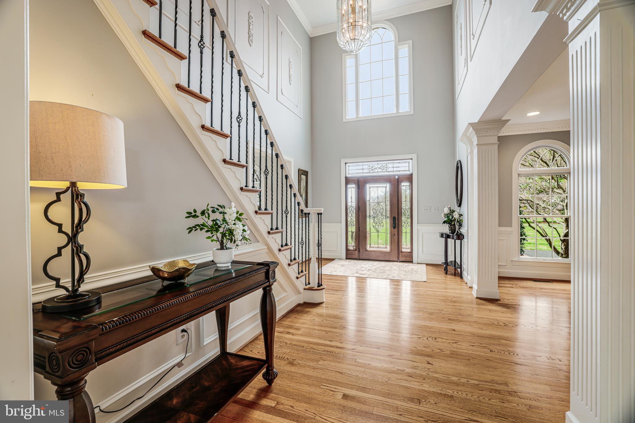 22609 Hillside Circle Leesburg, VA 20175 - Photo 31 of 110 a view of an entryway with wooden floor