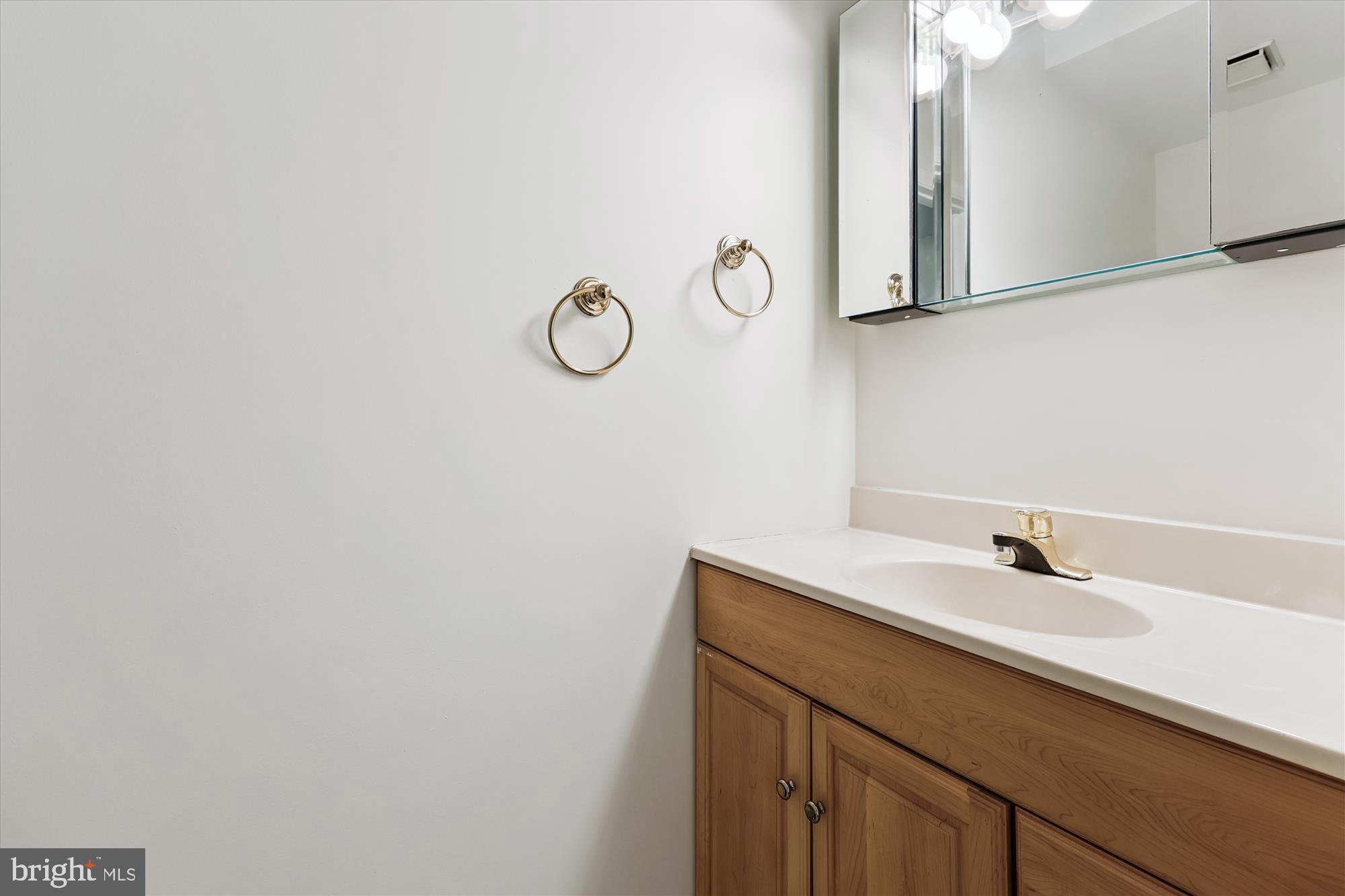 473 Tschiffely Square Road Gaithersburg, MD 20878 - Photo 42 of 64 a bathroom with a sink and a mirror