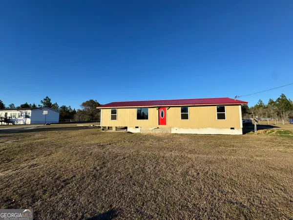 a house view with a space space