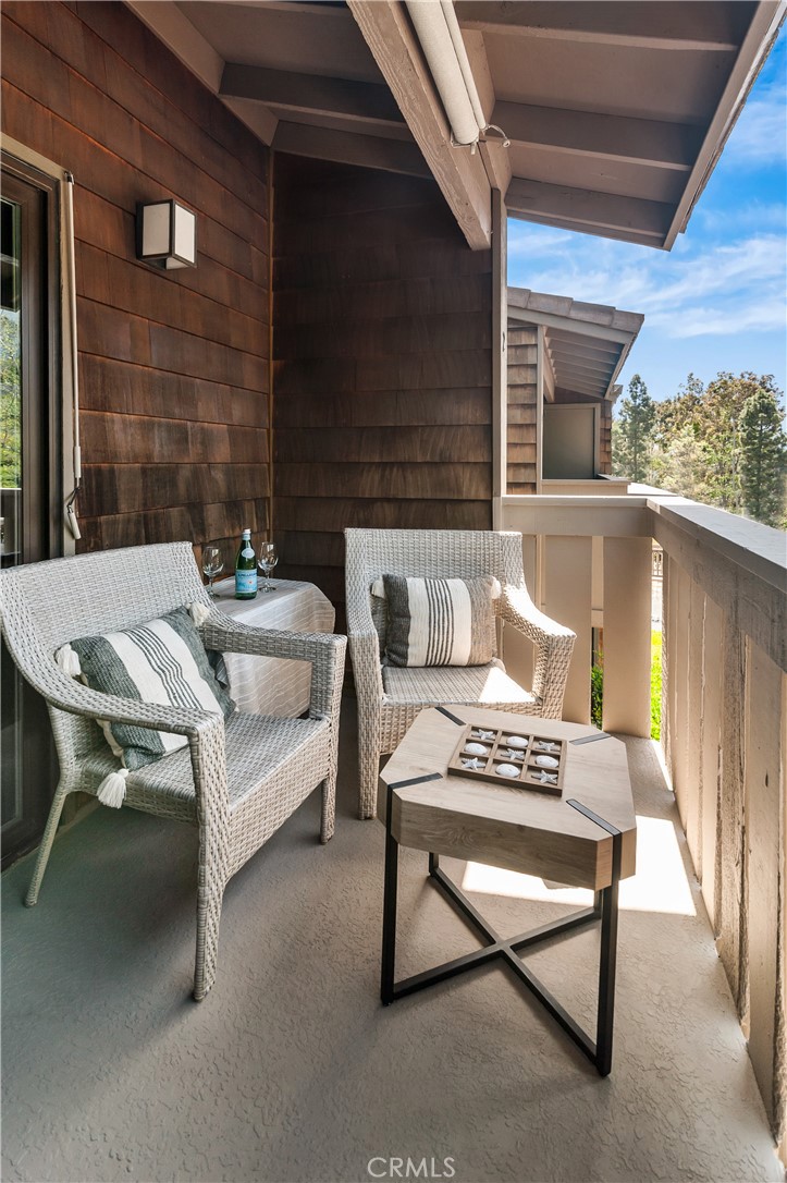 33852 Del Obispo Street, Unit 2 Dana Point, CA 92629 - Photo 21 of 30 a outdoor space with a couch and a fireplace