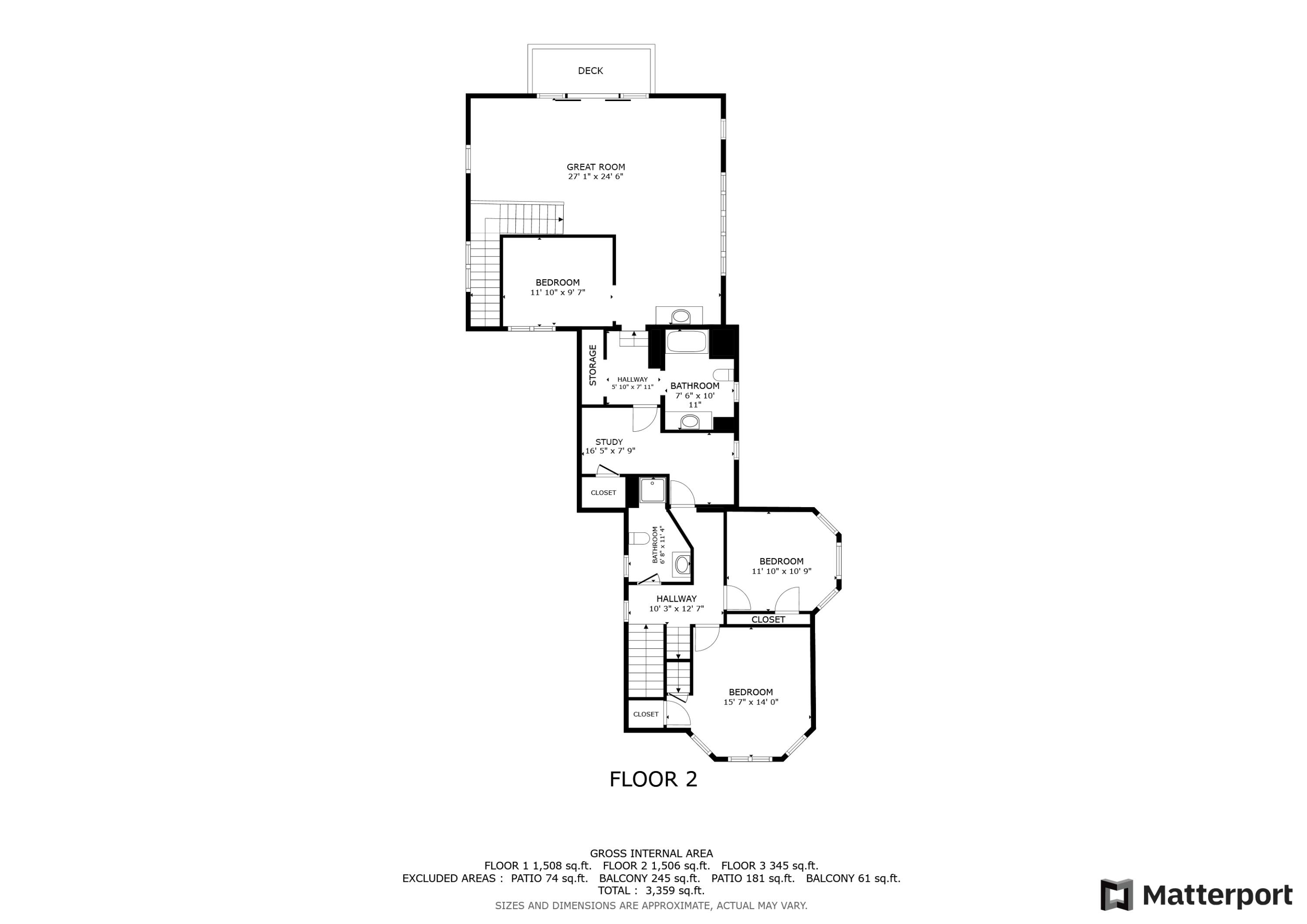 110 Southside Road Bristol, ME 04554 - Photo 45 of 46 2nd floor plan