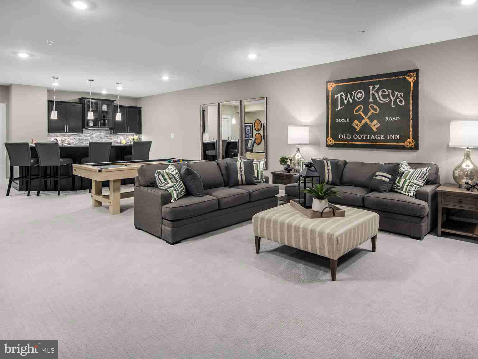 6558 Stream Song Court Columbia, MD 21044 - Photo 17 of 20 a living room with furniture and kitchen view