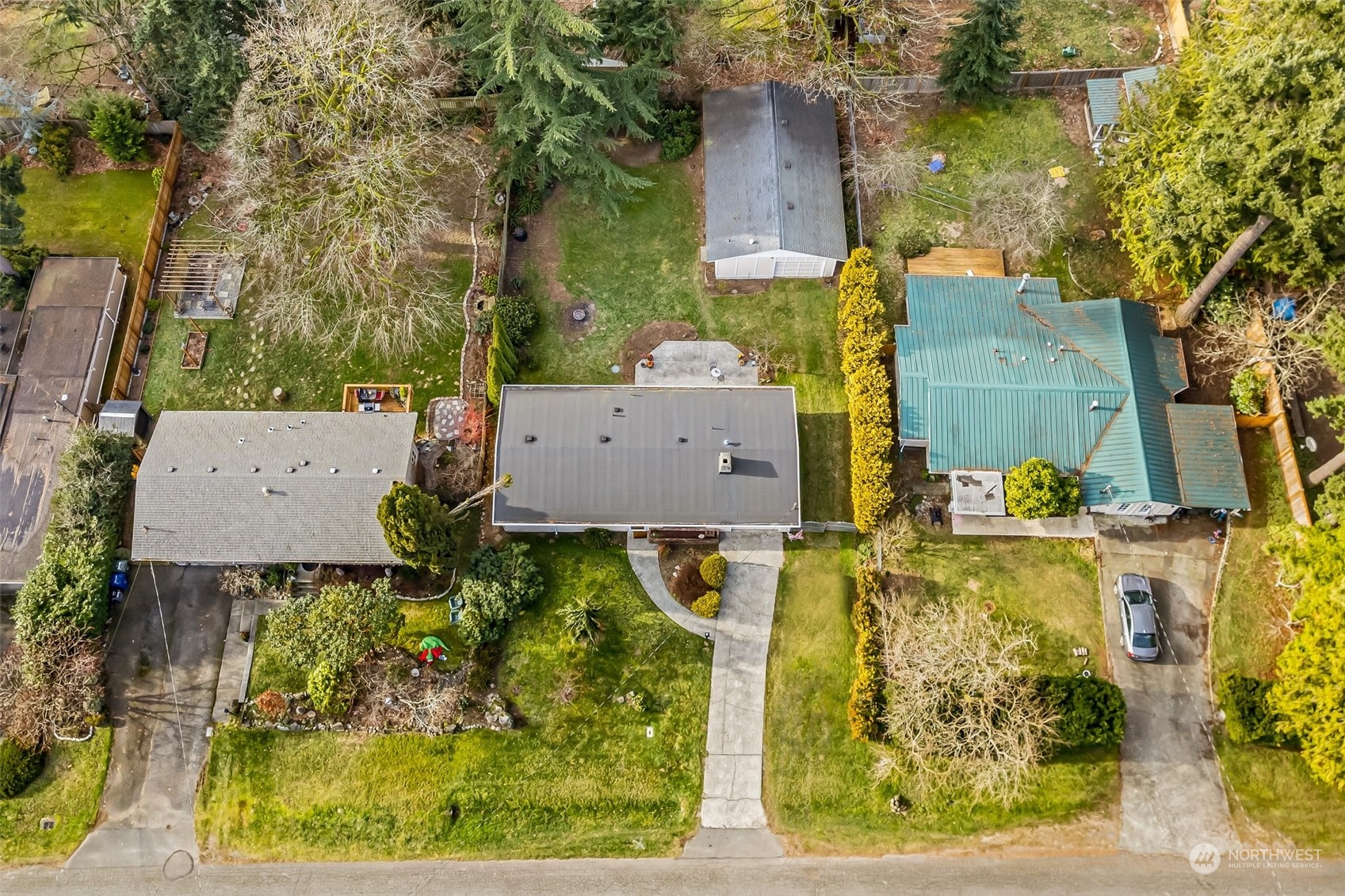 24204 2nd Place West Bothell, WA 98021 - Photo 32 of 34 an aerial view of residential houses with outdoor space