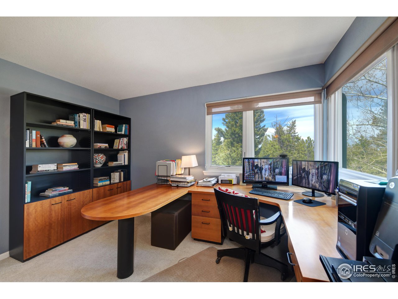 6028 Flagstaff Road Boulder, CO 80302 - Photo 29 of 40 Office /Artist's Room with Windows and Natural Light