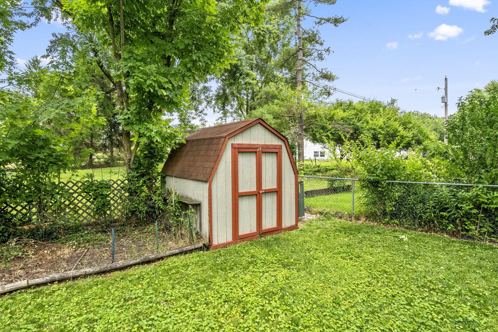 184 East Schrock Road Westerville, OH 43081 - Photo 48 of 61 Shed in backyard
