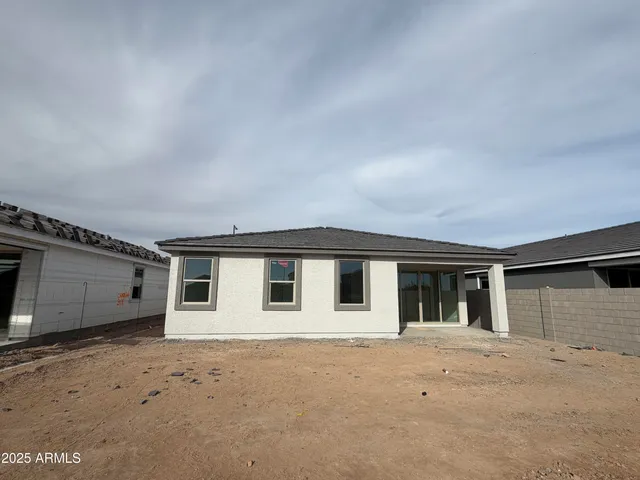 a view of a swimming pool and outdoor space