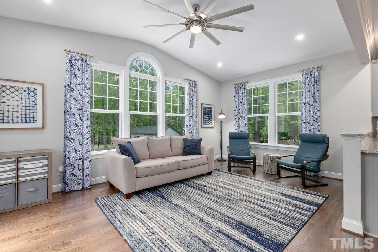 1612 Yates Wheel Way Raleigh, NC 27606 - Photo 13 of 30 1612 Yates Wheel Way - Bonus living space in the sunroom