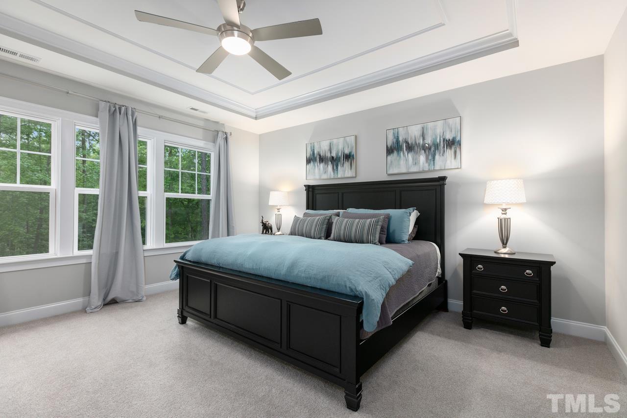 1612 Yates Wheel Way Raleigh, NC 27606 - Photo 16 of 30 1612 Yates Wheel Way - Large bedroom with tray ceiling