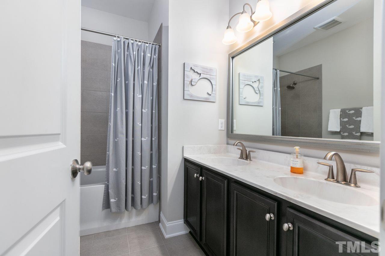 1612 Yates Wheel Way Raleigh, NC 27606 - Photo 23 of 30 1612 Yates Wheel Way - Hall bath with dual vanity