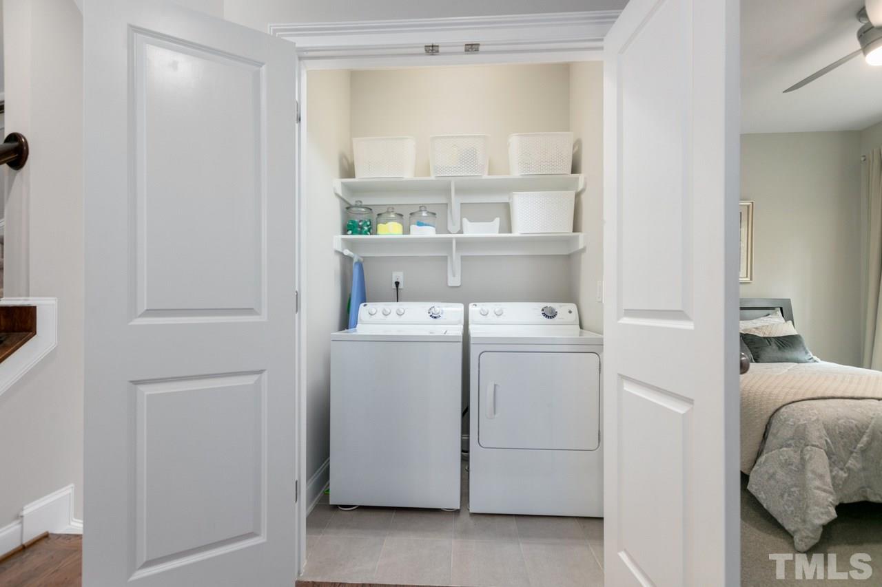 1612 Yates Wheel Way Raleigh, NC 27606 - Photo 24 of 30 1612 Yates Wheel Way - 2nd floor laundry