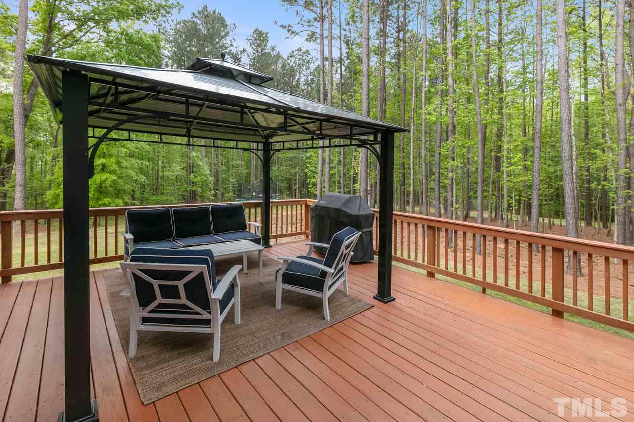 1612 Yates Wheel Way Raleigh, NC 27606 - Photo 28 of 30 1612 Yates Wheel Way - Deck with gazebo