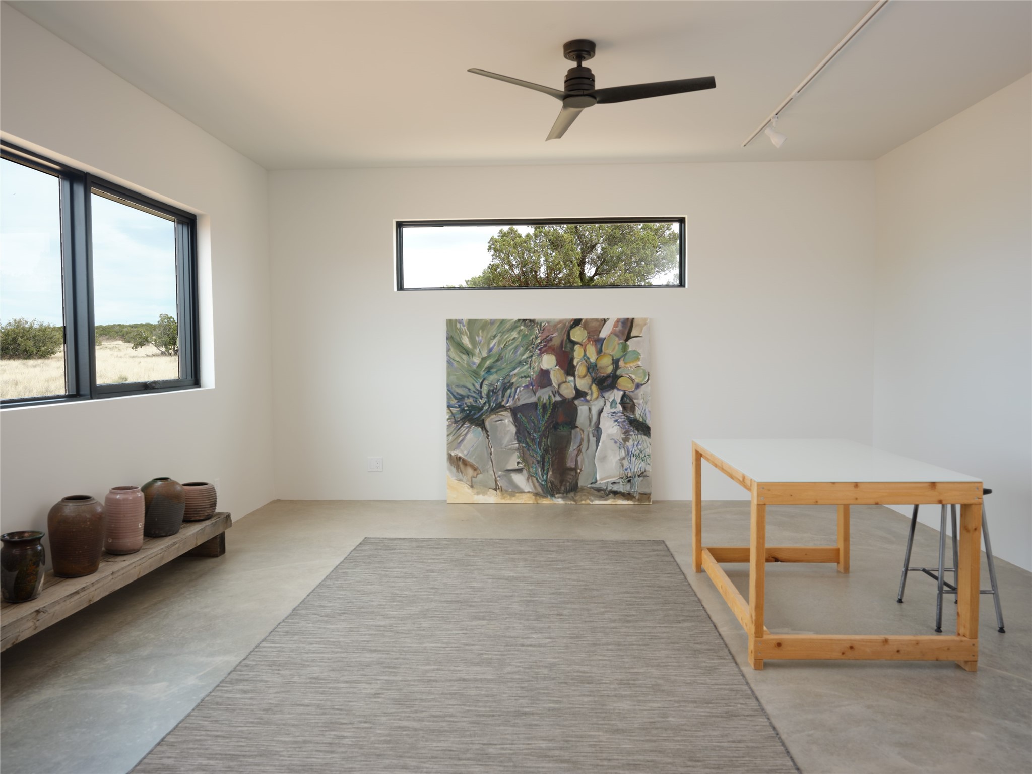 51 Spur Ranch Road Lamy, NM 87540 - Photo 39 of 57 Studio/Office or #rd Bedroom w/3/4 Bath