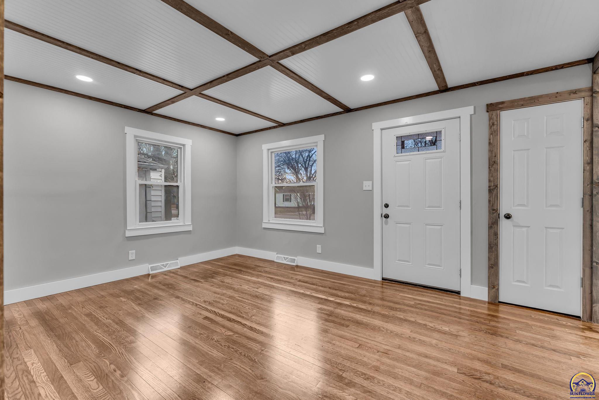 2212 Southwest Plass Avenue Topeka, KS 66611 - Photo 13 of 29 Remodeled Living Room