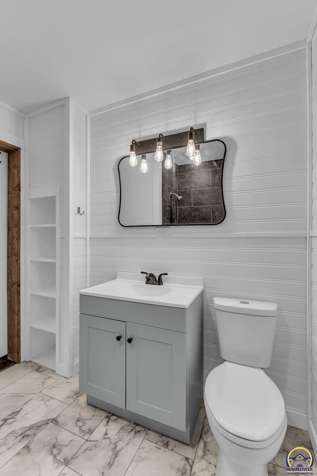 2212 Southwest Plass Avenue Topeka, KS 66611 - Photo 26 of 29 Remodeled Bathroom