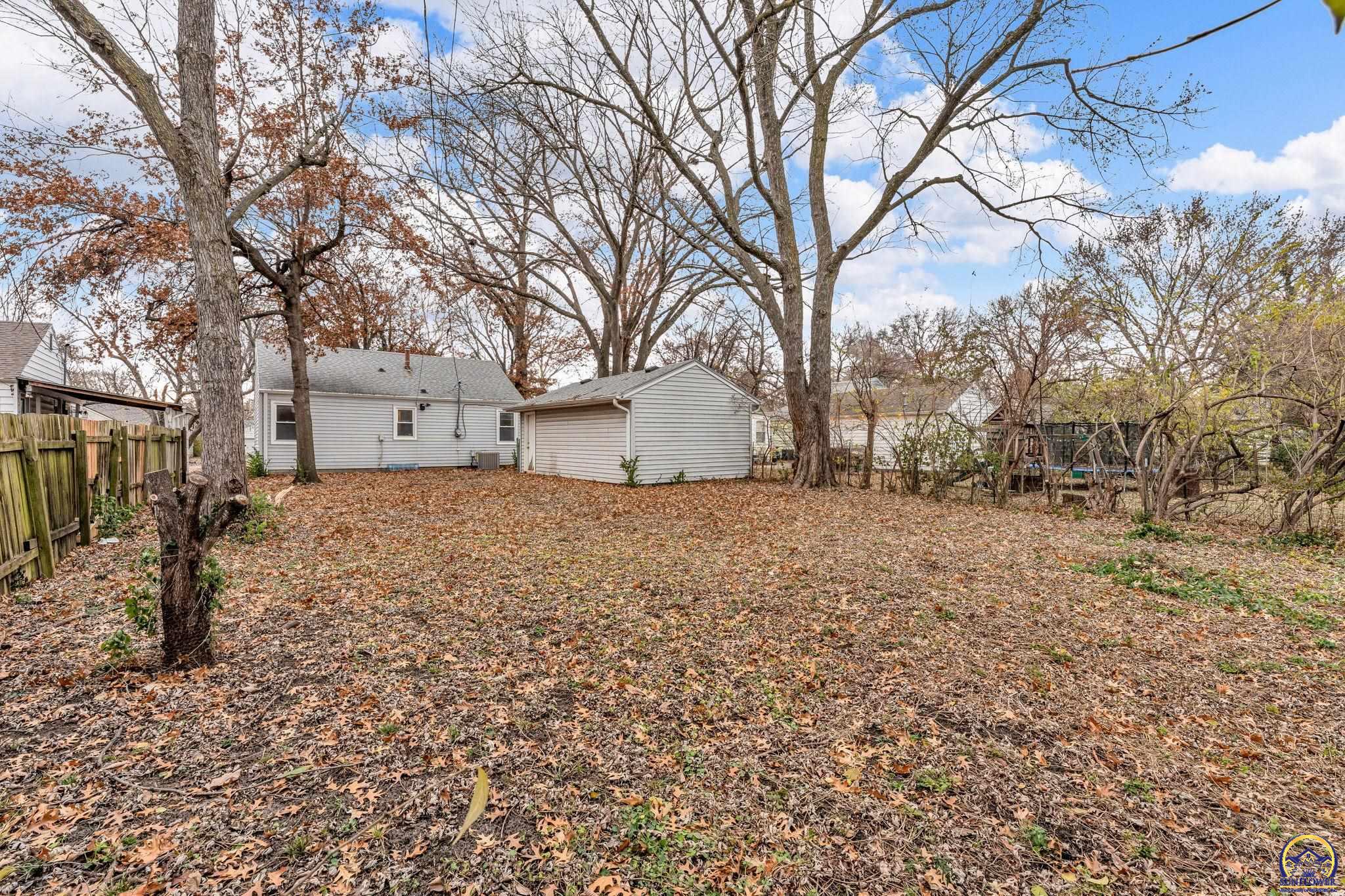 2212 Southwest Plass Avenue Topeka, KS 66611 - Photo 10 of 29 Backyard of Home