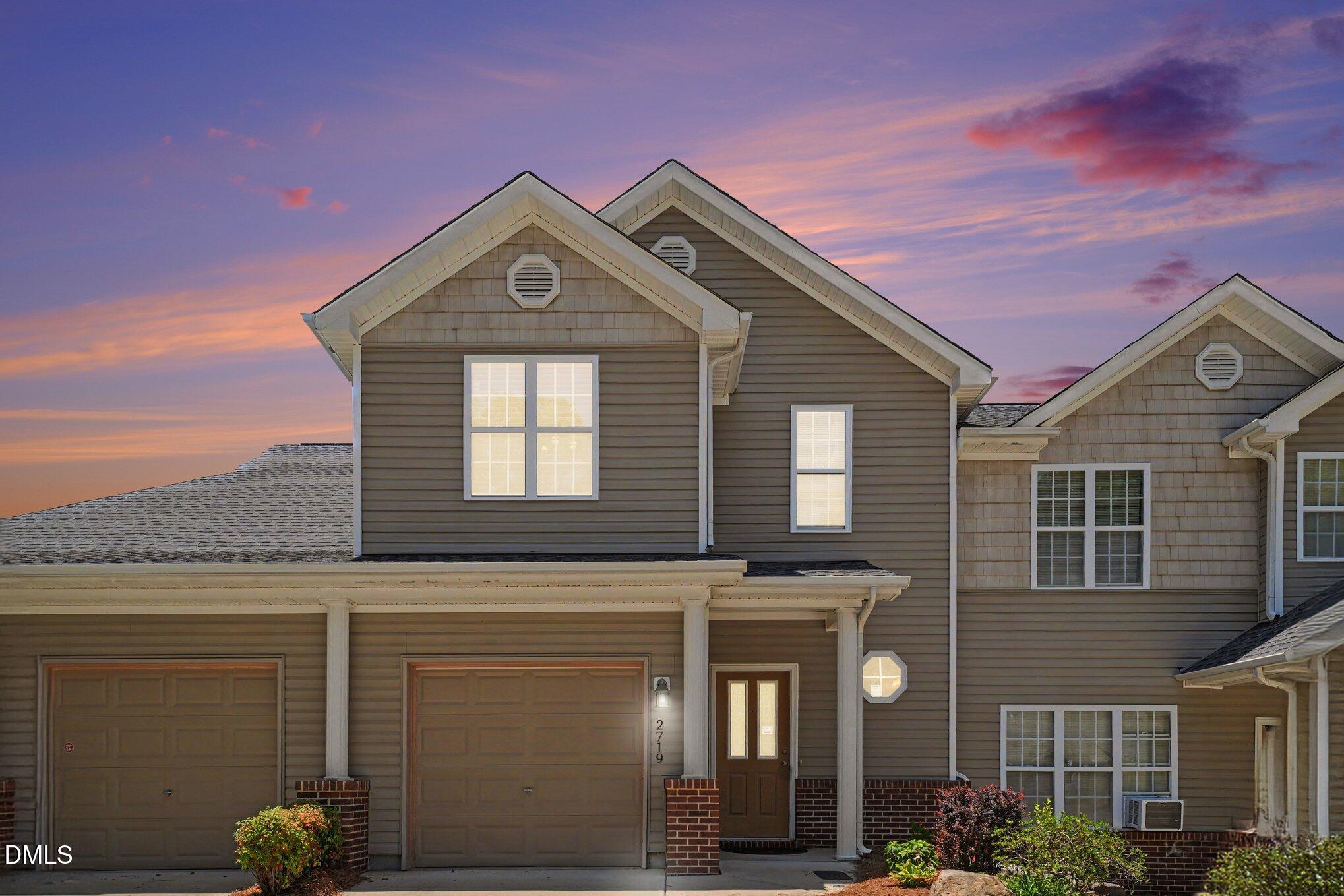 2719 Andover Glen Road Raleigh, NC 27604 - Photo 34 of 47 sunset exterior