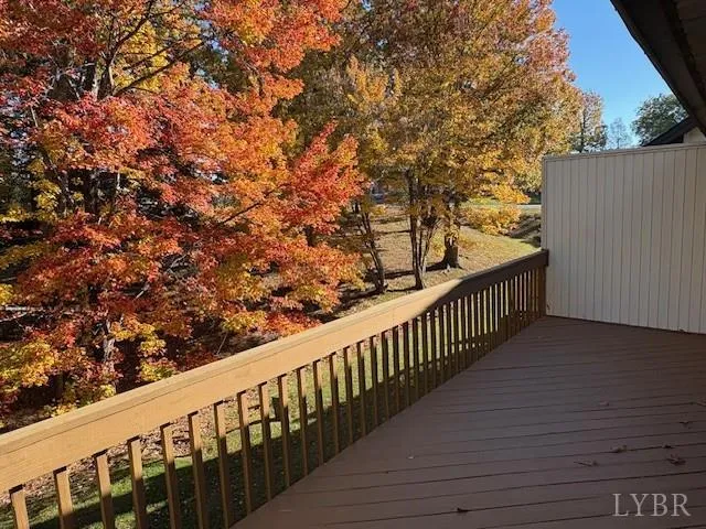 a view of a wooden fence