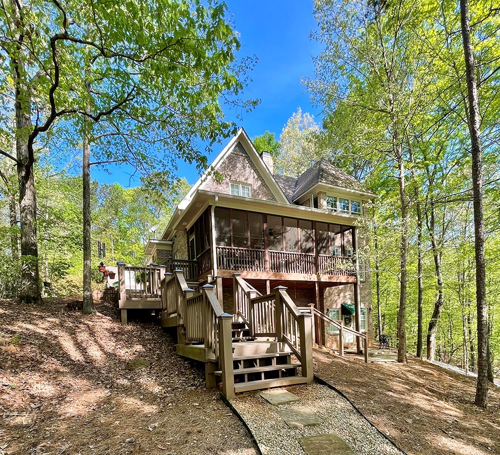 971 Harrisville Road Hamilton, GA 31811 - Photo 2 of 27 WATERFRONT SIDE OF HOME