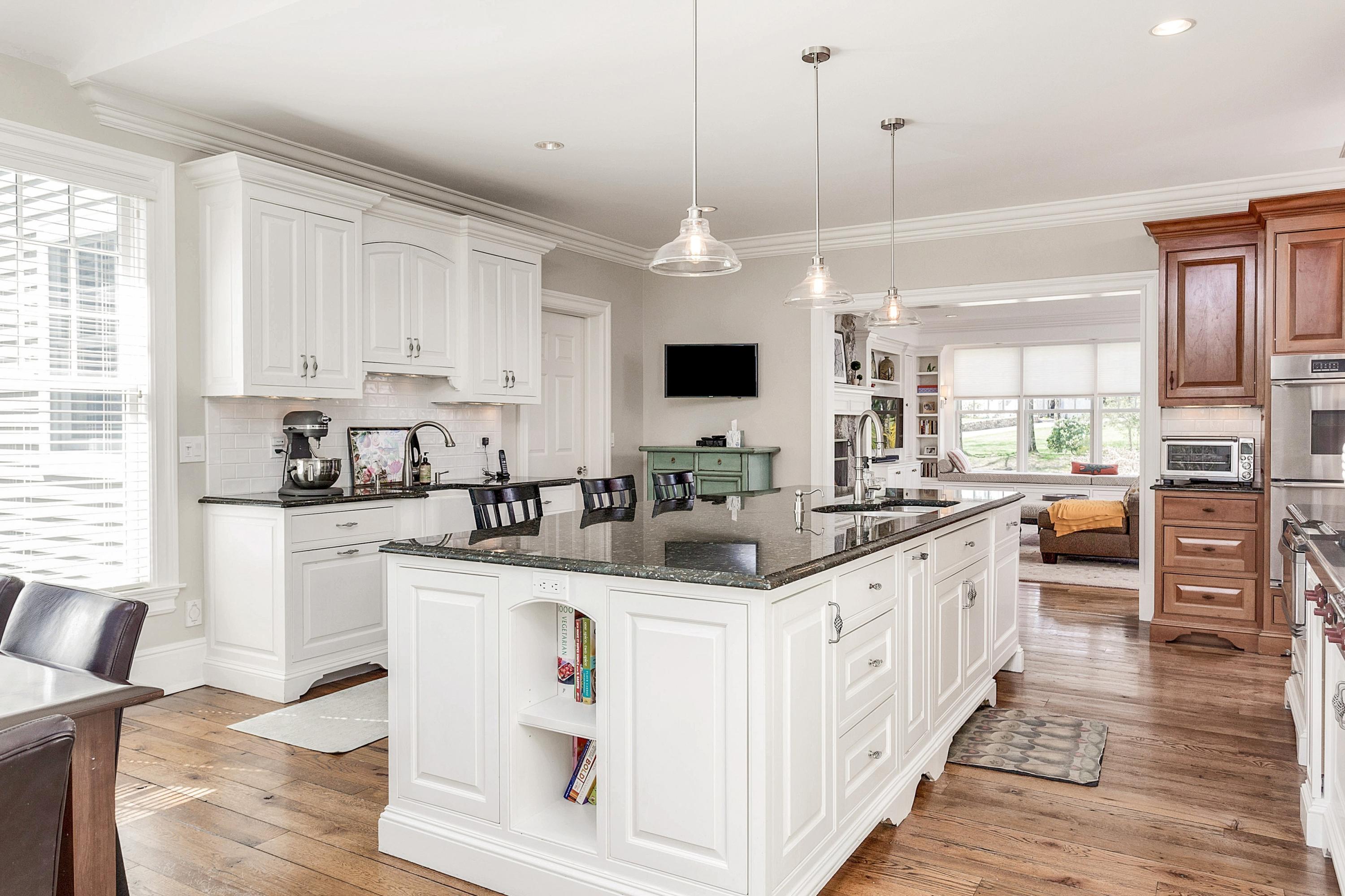 5 Old Parish Road Darien, CT 06820 - Photo 11 of 40 a kitchen with stainless steel appliances granite countertop a sink and a stove