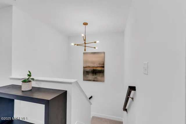 a city view with tall trees