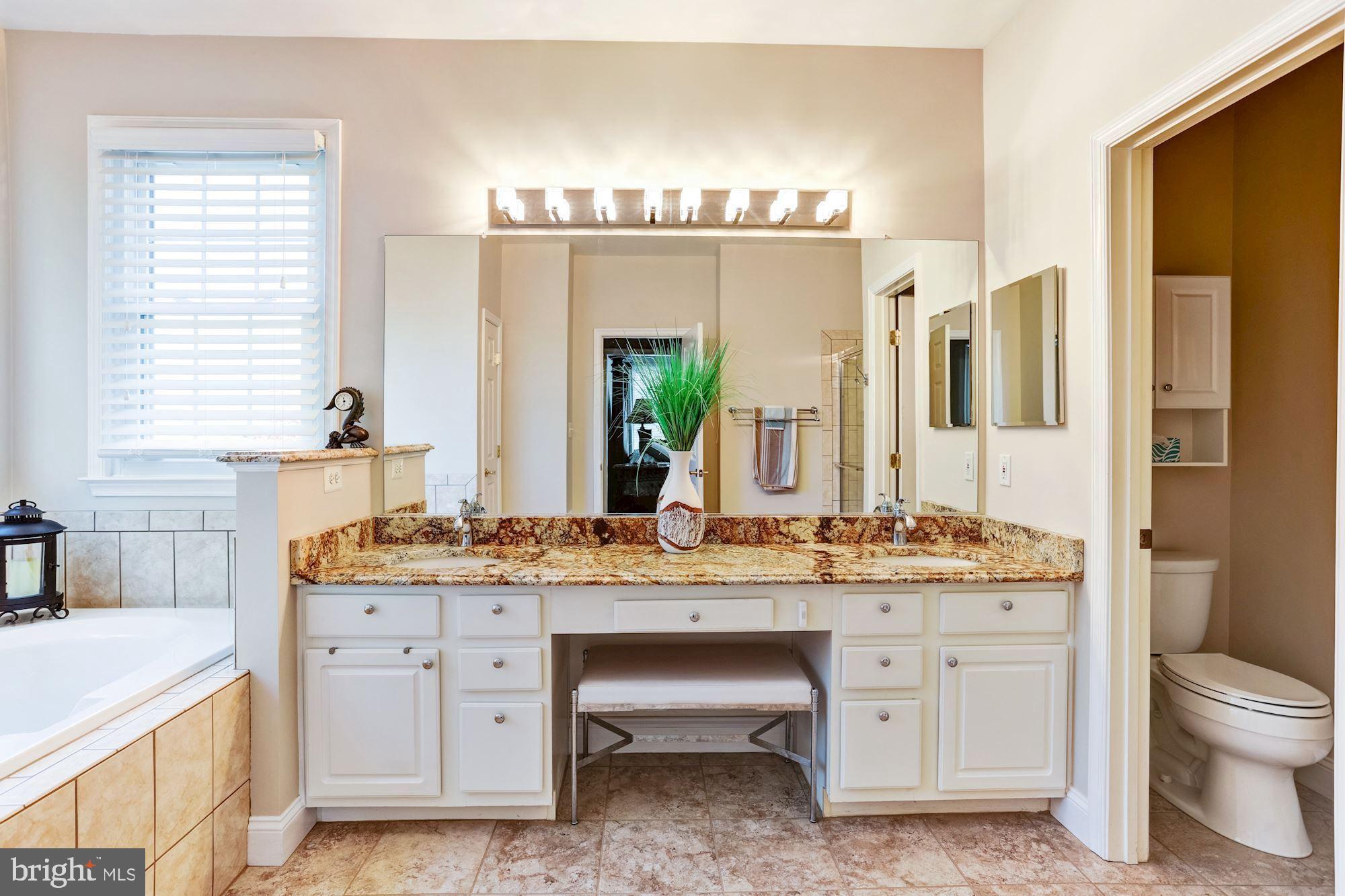 605 Havenhill Road Edgewater, MD 21037 - Photo 24 of 62 Double vanities and newly tiled floor and shower