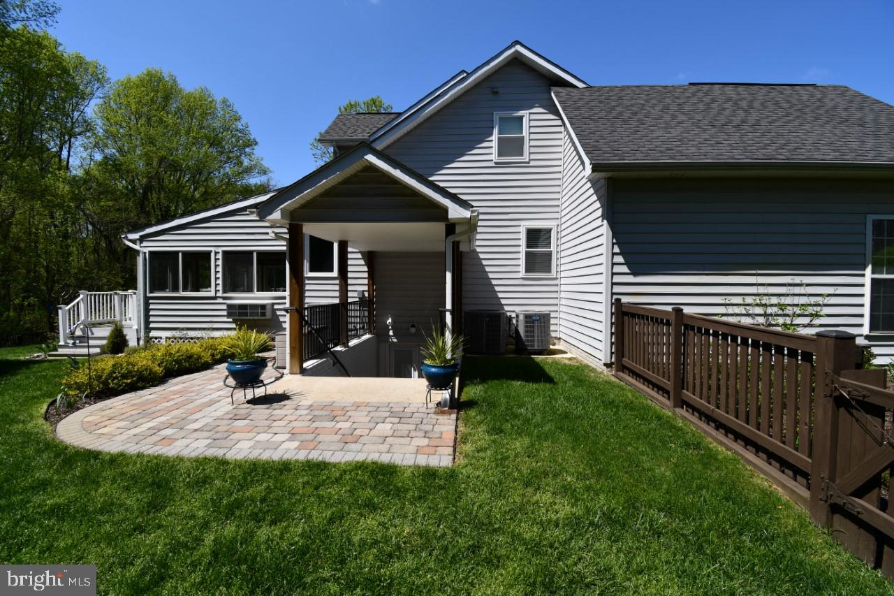 605 Havenhill Road Edgewater, MD 21037 - Photo 55 of 62 Covered, staired exit from Lower Level to yard