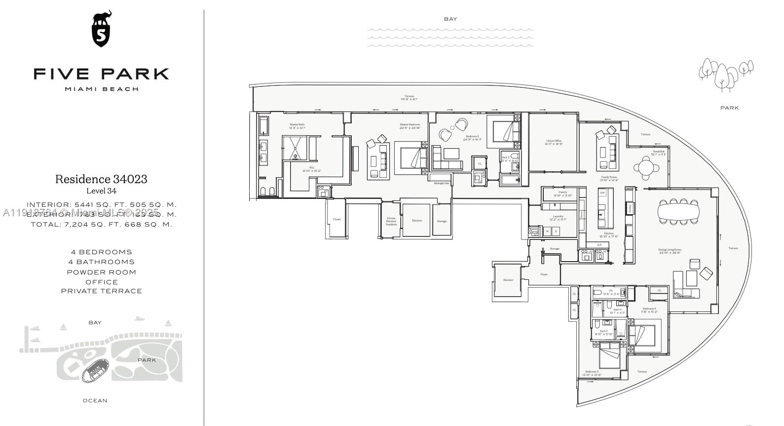 500 Alton Road, Unit 3402 03 Miami Beach, FL 33139 - Photo 2 of 77