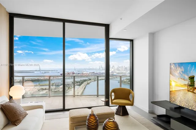 a view of a balcony next to a lake view