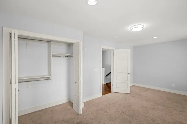 a view of empty room