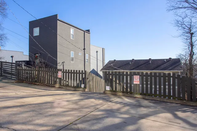 a view of a house with a roof deck