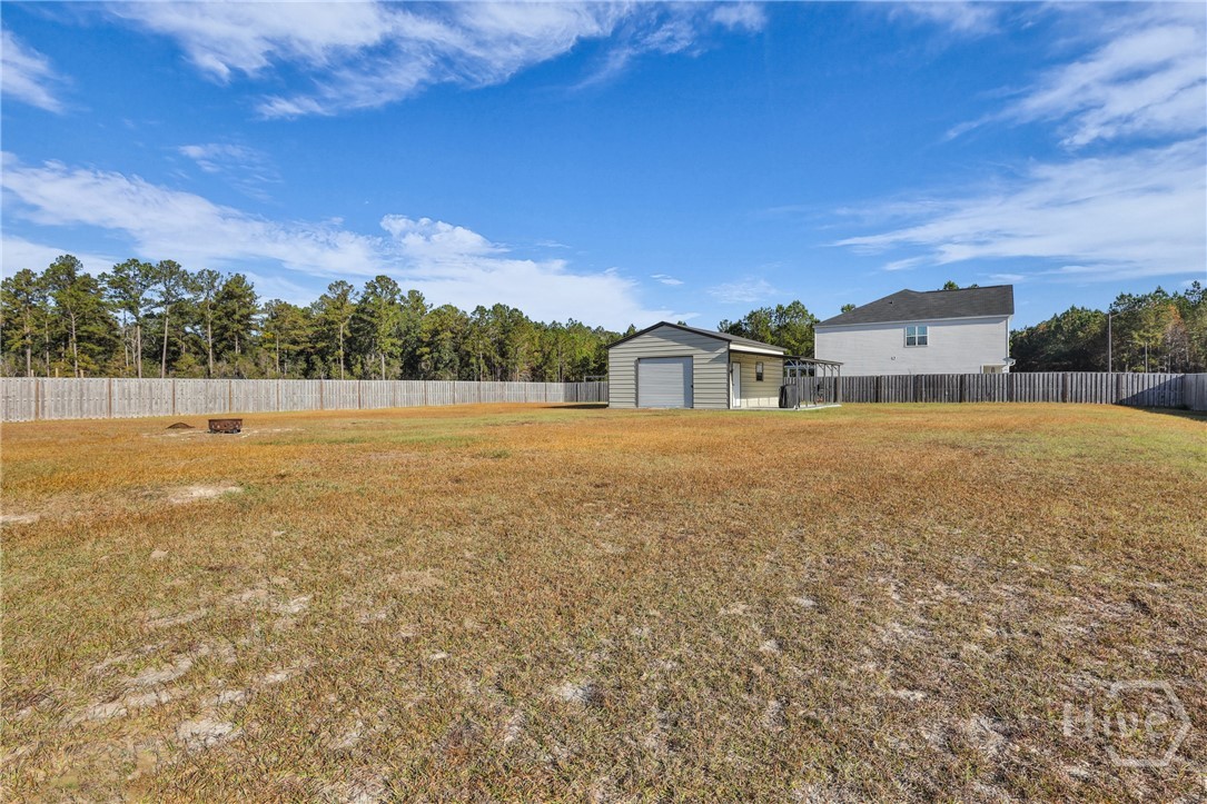 233 Caroline Way Guyton, GA 31312 - Photo 31 of 33 Backyard