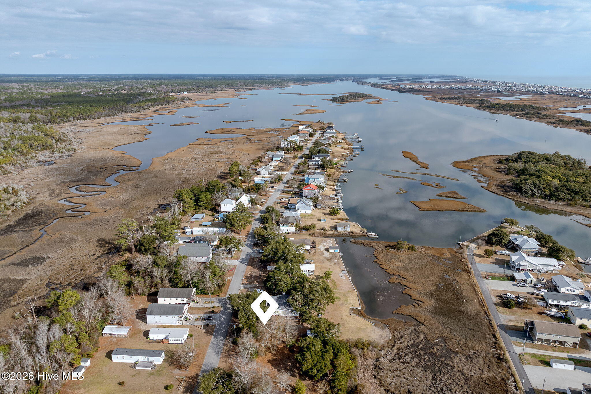 144 Atkinson Point Road Surf City, NC 28445 - Photo 11 of 27 aerial-high-pass-07