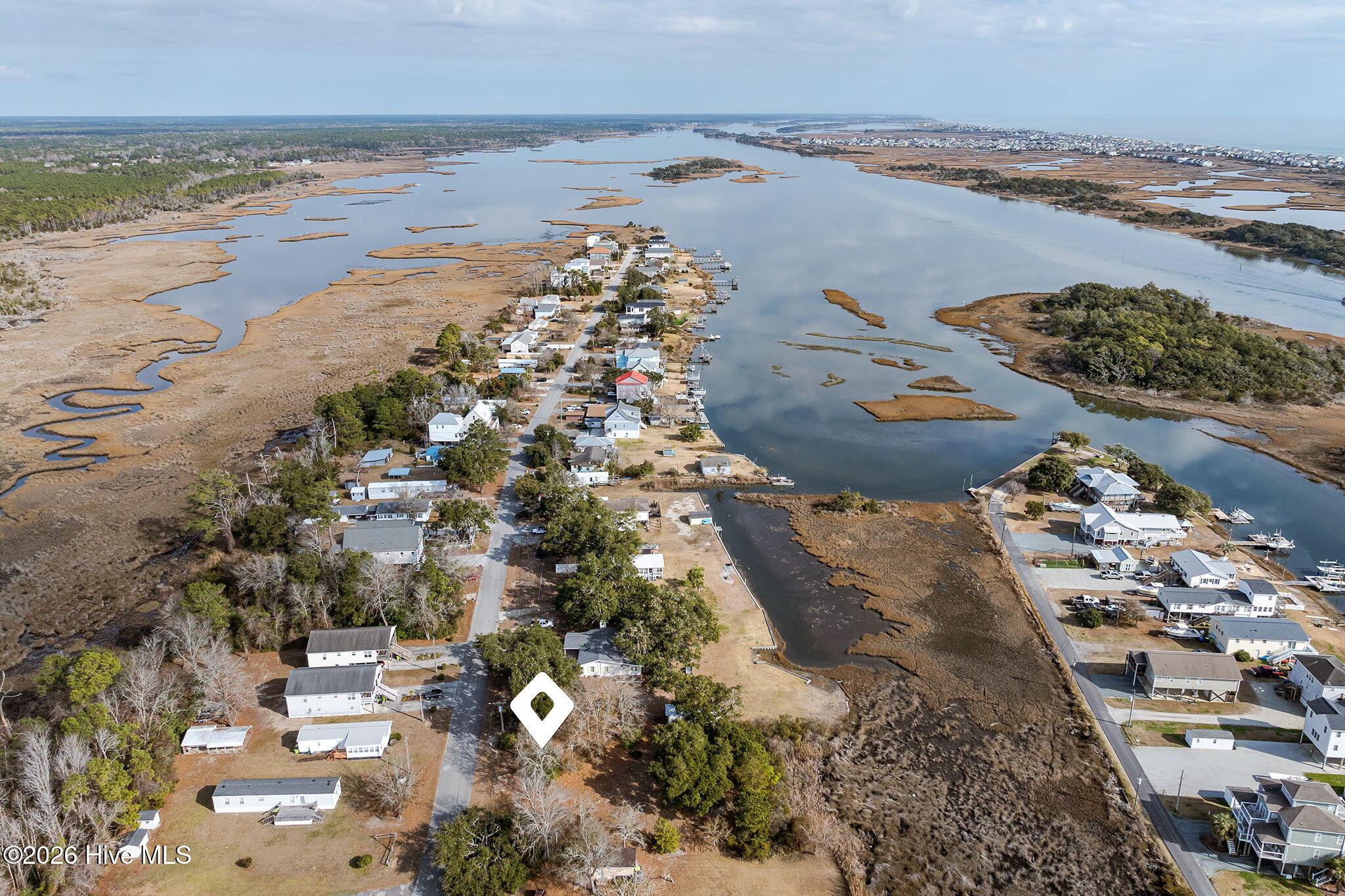 144 Atkinson Point Road Surf City, NC 28445 - Photo 10 of 27 aerial-high-pass-06