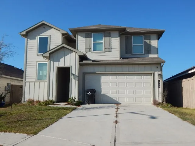 a house view with a outdoor space