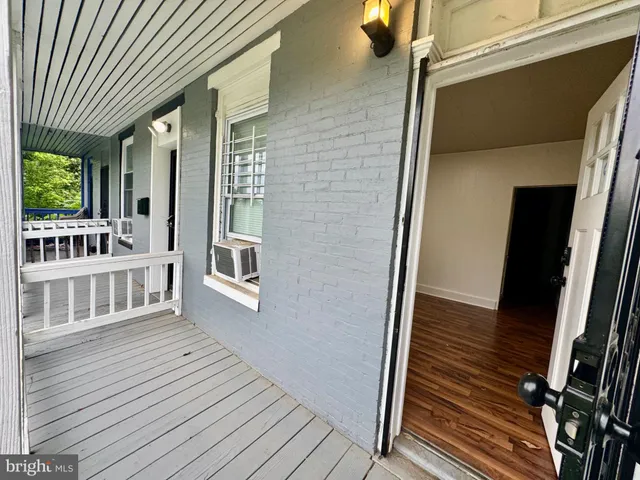 a view of a house with a balcony